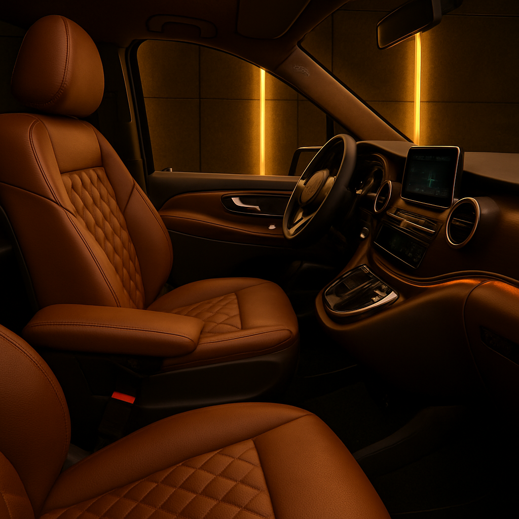 Inside of the vito